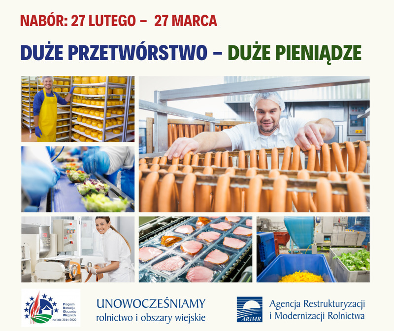 Duże pieniądze na duże przetwórstwo