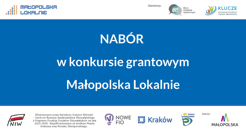 Program Małopolska Lokalnie