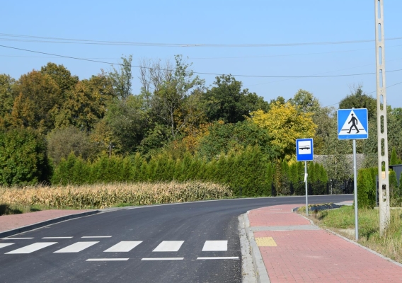 Ulica Górska w Wieprzu oddana do użytku